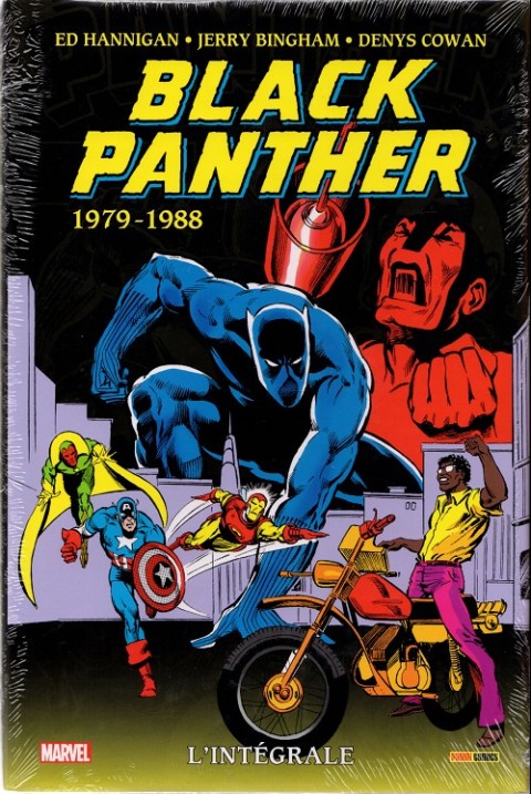 Couverture de l'album Black Panther L'intégrale Tome 3 1979-1988