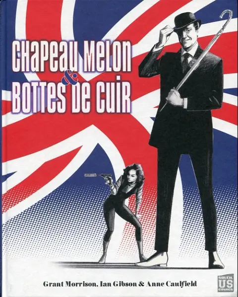 Chapeau melon & bottes de cuir