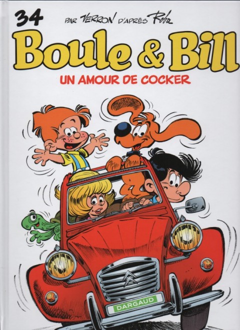 Couverture de l'album Boule & Bill Tome 34 Un amour de cocker