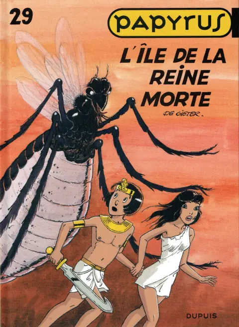 Couverture de l'album Papyrus Tome 29 L'île de la reine morte