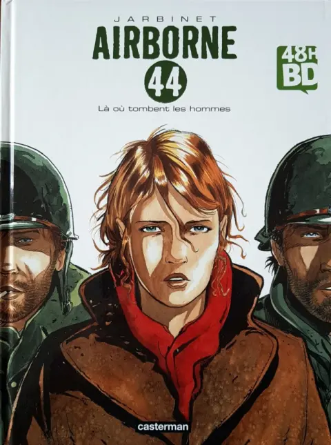 Couverture de l'album Airborne 44 Tome 1 Là où tombent les hommes