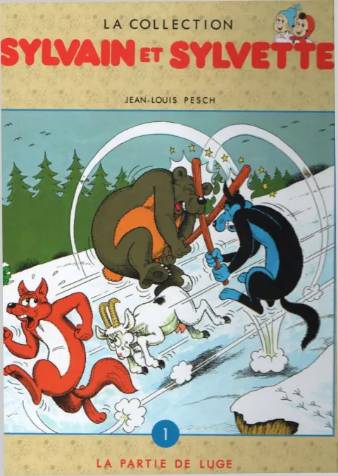 Sylvain et Sylvette Tome 1 la partie de luge