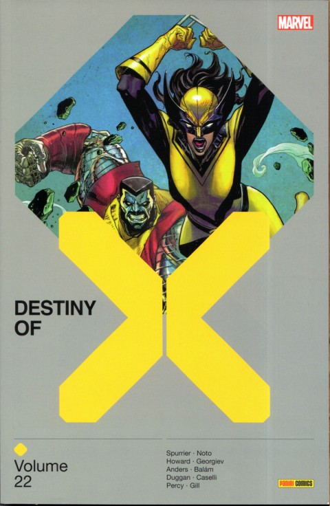 Couverture de l'album Destiny of X Volume 22