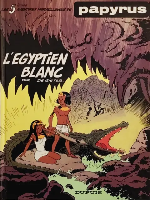 Couverture de l'album Papyrus Tome 5 L'égyptien blanc