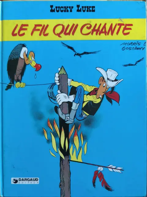 Couverture de l'album Lucky Luke Tome 46 Le fil qui chante