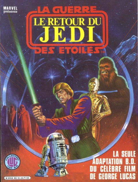 Couverture de l'album La Guerre des étoiles Tome 3 Le Retour du Jedi