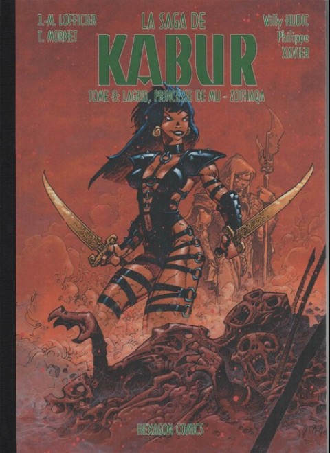 Couverture de l'album Kabur Tome 8 Lagrid, princesse de Mu - Zothaqa