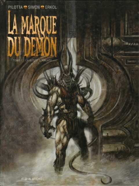 Couverture de l'album La Marque du démon Tome 1 La geste écarlate