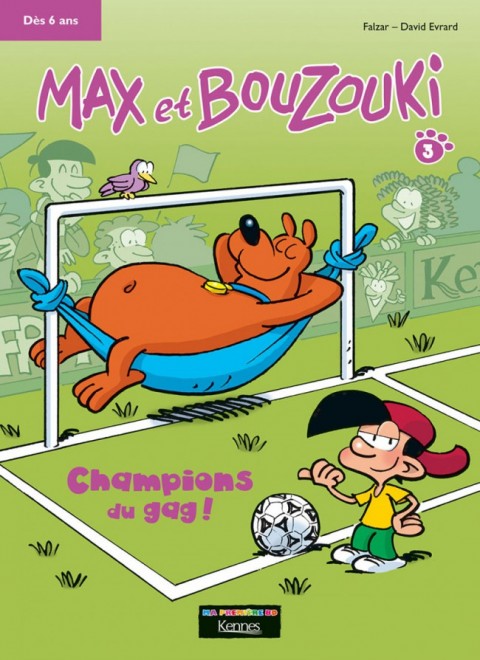Couverture de l'album Max et Bouzouki Tome 3 Champions du gag !