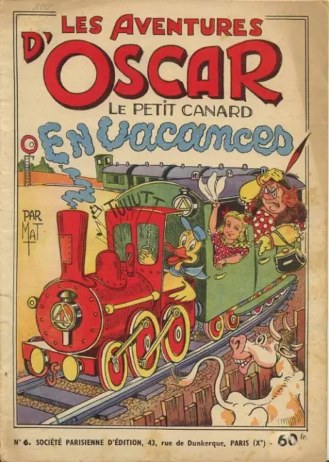 Oscar le petit canard Tome 6 Oscar le petit canard en vacances
