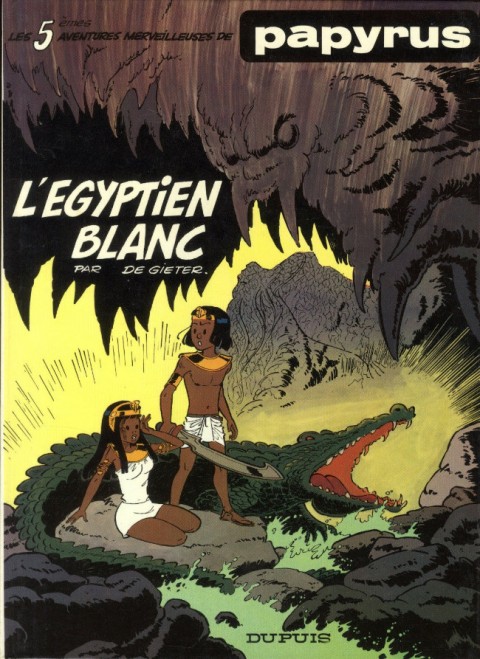 Couverture de l'album Papyrus Tome 5 L'égyptien blanc