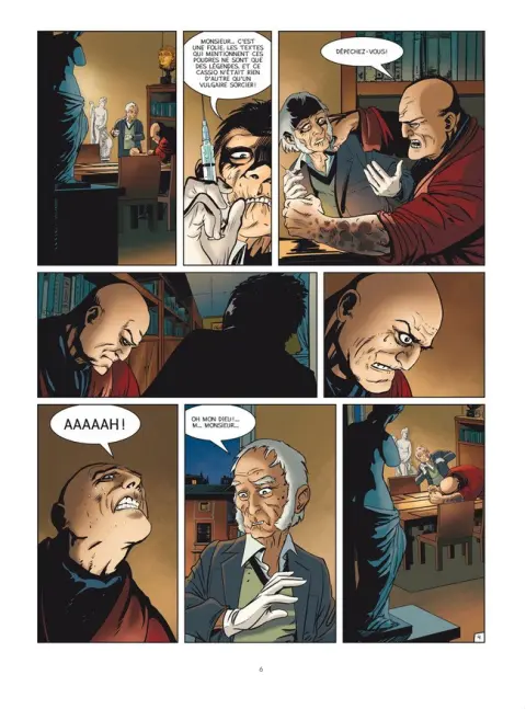Planche de l'album Cassio Tome 4 Le dernier sang