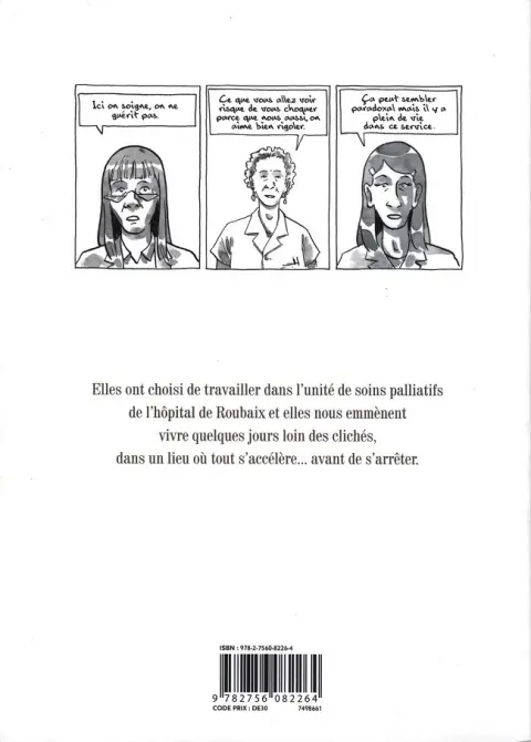 Verso de l'album Quelques jours à vivre