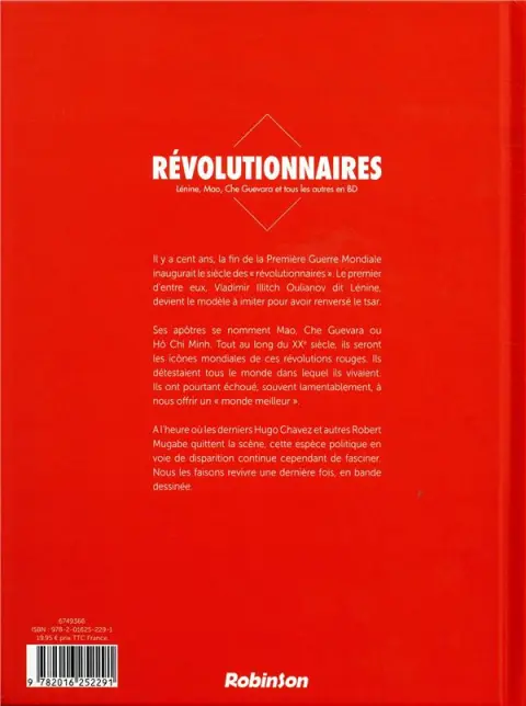 Verso de l'album Les Révolutionnaires