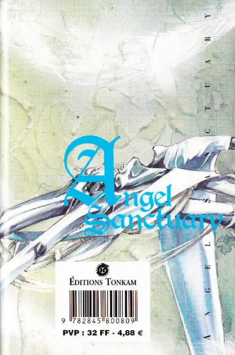 Verso de l'album Angel Sanctuary 4