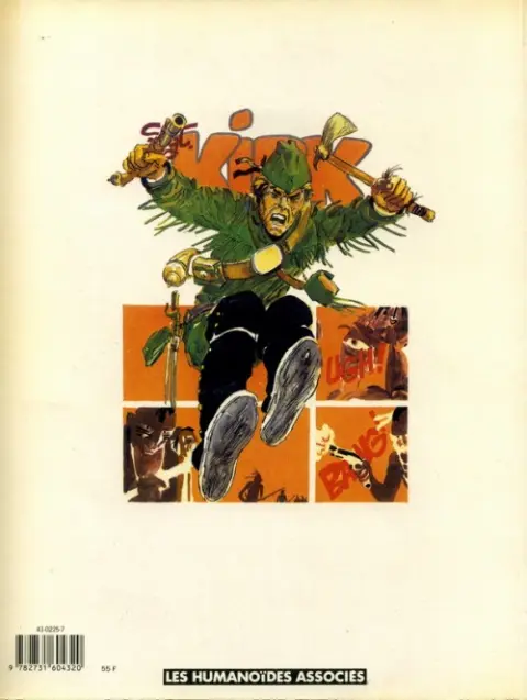 Verso de l'album Sgt Kirk Tome 5