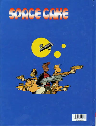 Verso de l'album Space cake 1 Comique Trip