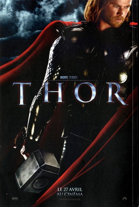 Verso de l'album Ultimate Avengers Tome 1 Thor