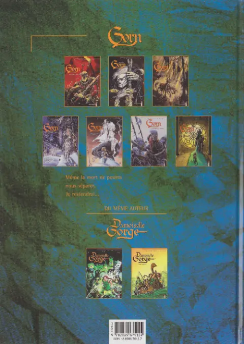 Verso de l'album Gorn Tome 5 Ceux qui nous hantent...