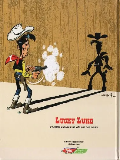 Verso de l'album Les aventures de Lucky Luke Tome 5 Cavalier seul