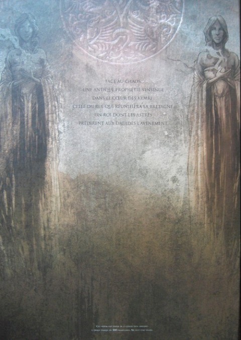 Verso de l'album Merlin - Le Prophète Tome 1 Hengist