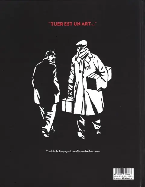 Verso de l'album Moi, assassin
