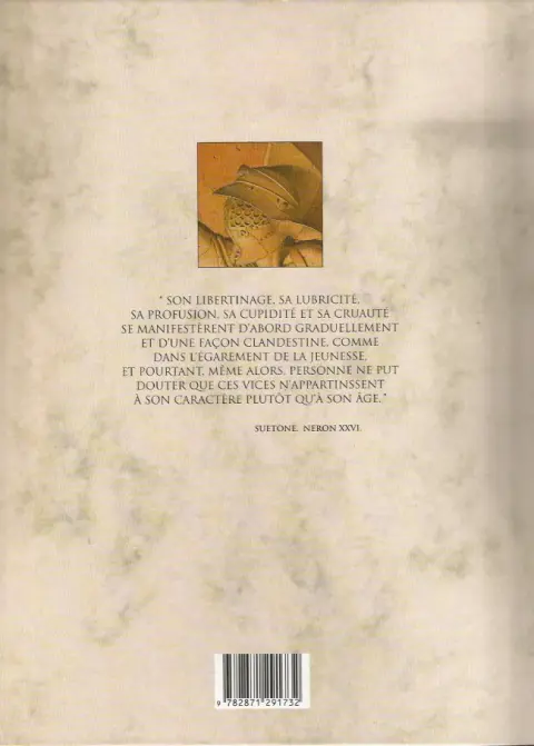 Verso de l'album Murena Tome 2 De sable et de sang