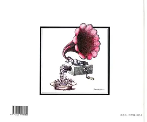Verso de l'album Musiques