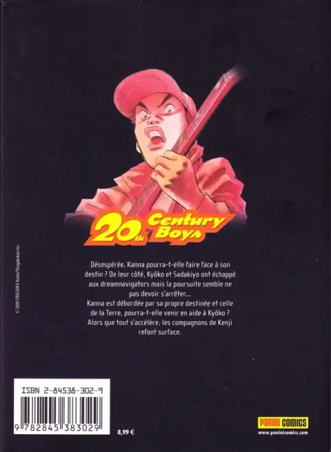 Verso de l'album 20th Century Boys 11