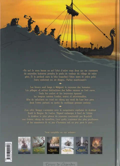 Verso de l'album Aslak Tome 6 Le monde du tout