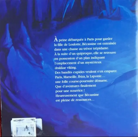 Verso de l'album Bécassine Le Trésor viking