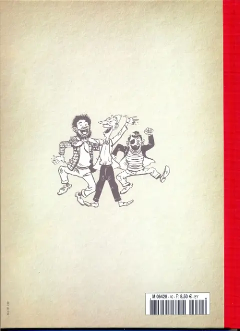 Verso de l'album Les Pieds Nickelés - La collection Tome 41 Les Pieds Nickelés trappeurs