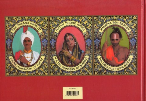 Verso de l'album Bonjour les Indes