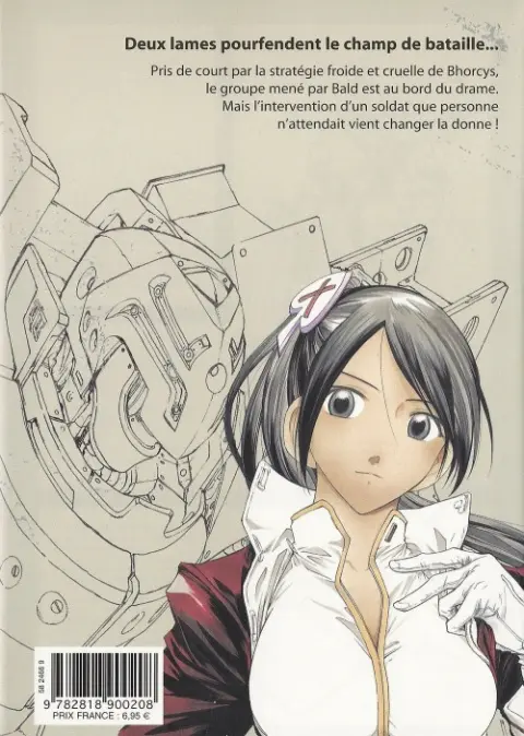 Verso de l'album Broken blade 5