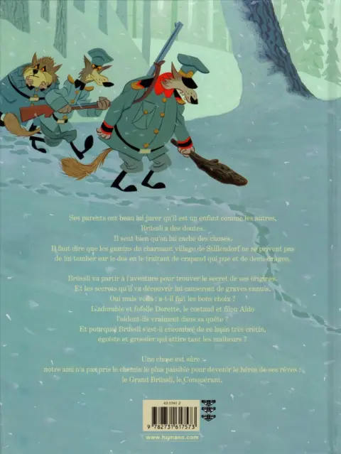 Verso de l'album Brüssli Tome 1 Le conquérant