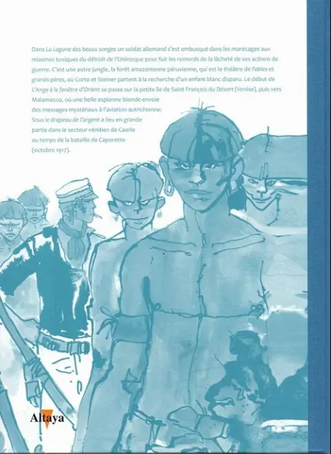 Verso de l'album Tout Pratt Tome 6 Corto Maltese - La lagune des mystères