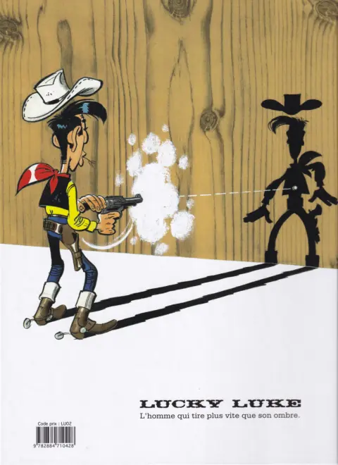 Verso de l'album Lucky Luke Tome 59 Le Pony Express