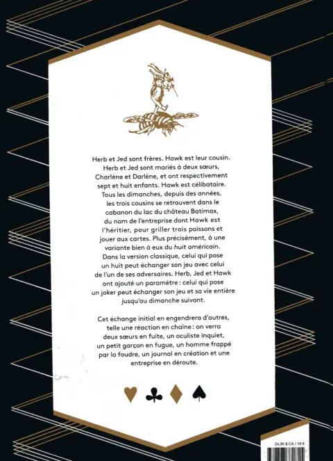 Verso de l'album Joker