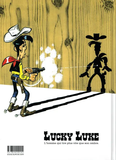 Verso de l'album Lucky Luke Tome 1 La Mine d'or de Dick Digger