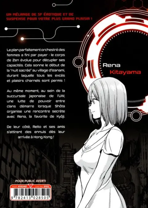 Verso de l'album World's End Harem 9