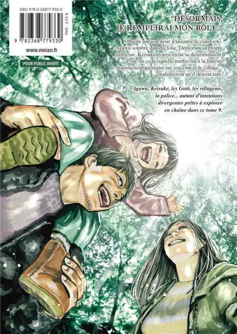 Verso de l'album Gannibal 9