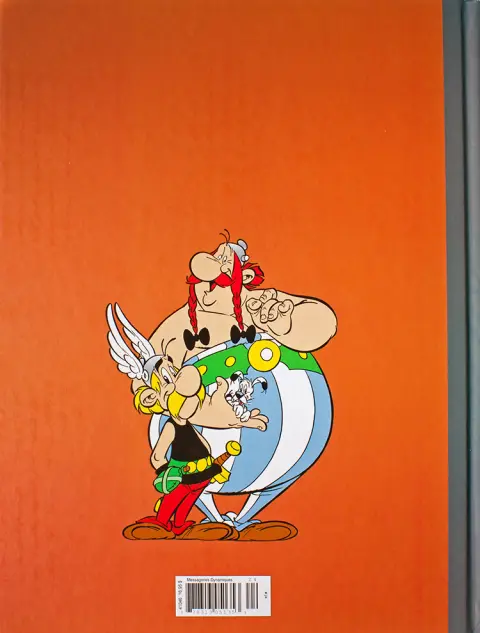 Verso de l'album Astérix La collection officielle Tome 25 Le grand Fossé