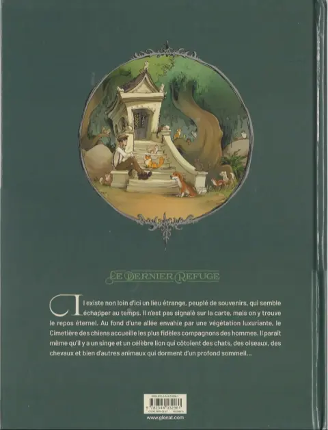 Verso de l'album Le Dernier Refuge