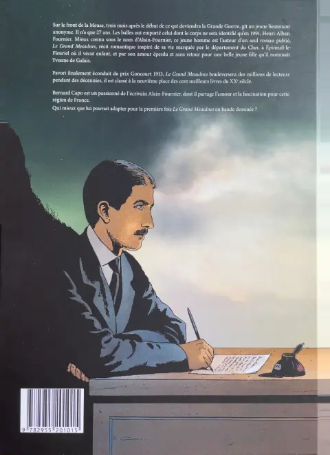 Verso de l'album Le grand Meaulnes