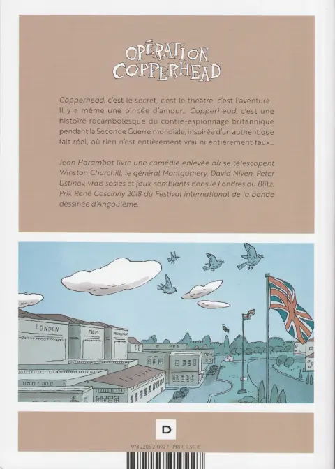 Verso de l'album Opération Copperhead