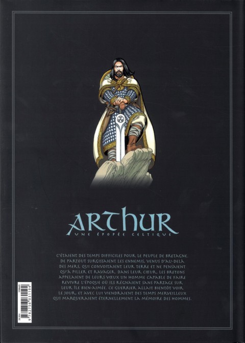 Verso de l'album Arthur - Une épopée celtique L'Intégrale L'intégrale - tomes 7 à 9