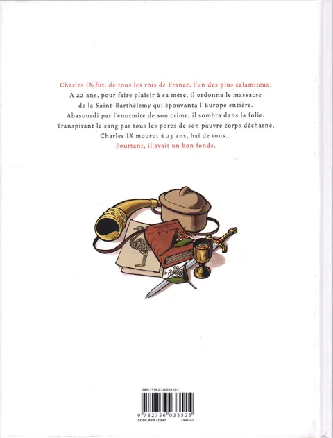 Verso de l'album Charly 9
