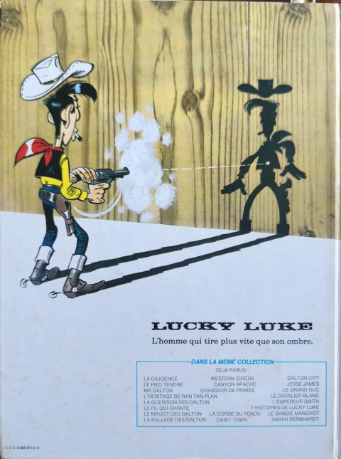 Verso de l'album Lucky Luke Tome 46 Le fil qui chante