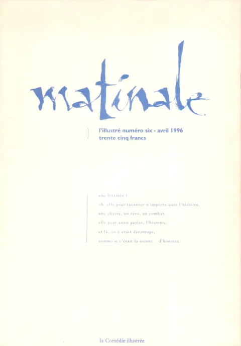 Verso de l'album Les Contes inachevés de David Watts Tome 4 Matinale