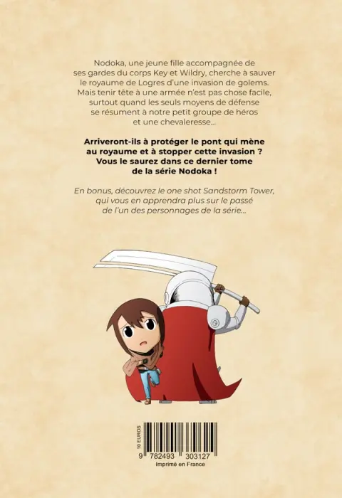 Verso de l'album Nodoka 2